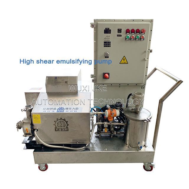 high shear emulsifying pump high shear emulsifying pump