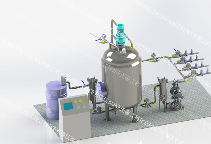 Pramoninė nerūdijančio plieno talpykla