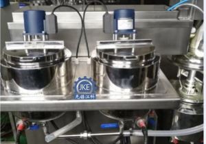 Vakuuminis emulsinis maišytuvas sūriams