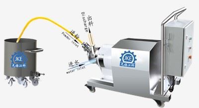 Skystų miltelių maišymo mašina