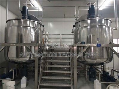 Garais šildomas maišymo bakas